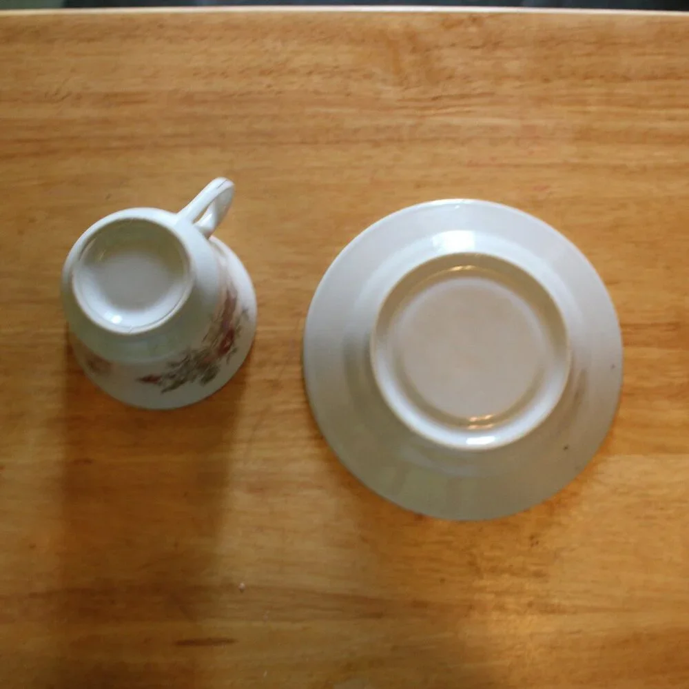 Porcelain Tea Cup- Wild Flowers
